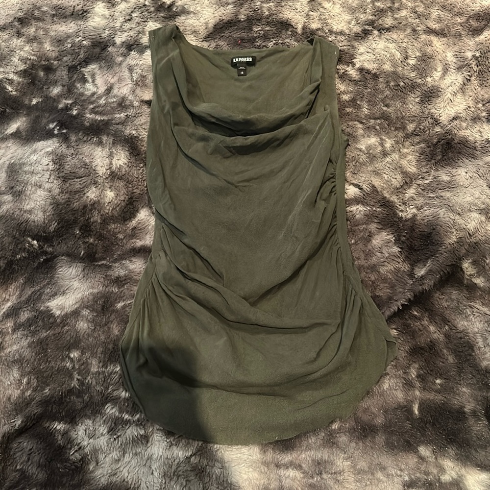Express Green Tank Top - S